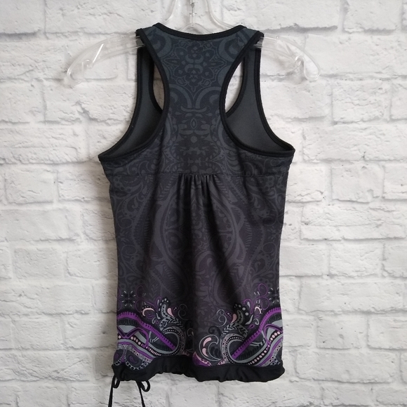 Athleta Printed Tinker Yoga  Workout Tank - Picture 5 of 6
